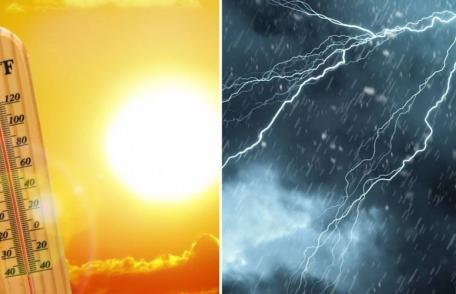 După valul de caniculă vor urma furtuni. Meteorologii anunță diferențele de temperatură și de 15 grade Celsius