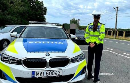 Atenție la viteză! Polițiștii desfășoară activități pe raza județului, în cadrul operațiunii Speed Marathon