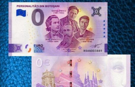 Muzeul Județean Botoșani va lansa bancnota de zero euro