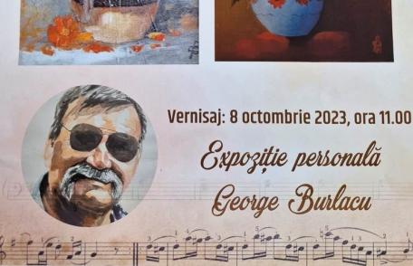 „Simfonia culorilor” – expoziție personală a artistului dorohoian George Burlacu