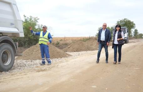 Lucrările de modernizare avansează pe DJ294B, Dobârceni – Murguța – Ștefănești - FOTO