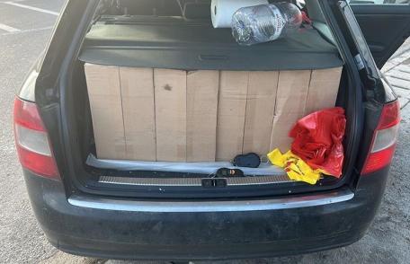 Vineri 13, zi cu ghinion pentru contrabanda cu țigări - FOTO