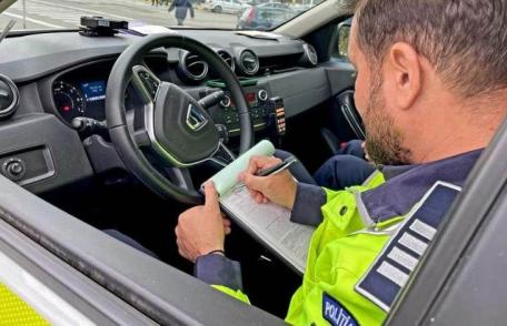 Încă un „pirat” auto sancționat de polițiștii botoșăneni