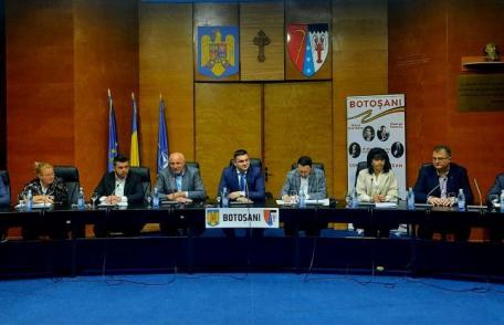 Vizită de lucru a ministrului Mediului, Apelor și Pădurilor, Mircea Fechet, în județul Botoșani