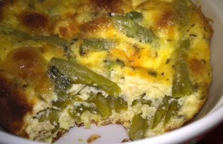 Budincă de fasole păstăi