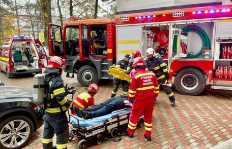 Exercițiu de evacuare la Seminarul Teologic Liceal Ortodox „Sfântul Ioan Iacob” Dorohoi