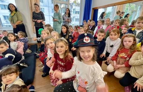 Copiii de la Grădinița nr. 19 Botoșani învățați să-și protejeze viața - FOTO