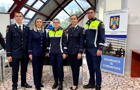 Profesia de polițist, prezentată botoșănenilor - FOTO