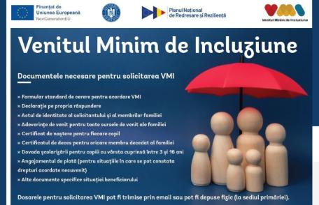 Noutăți privind acordarea Venitului Minim de Incluziune. Documente, condiții, beneficiari