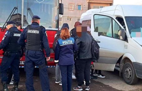 Elevi din Șendriceni și Dorohoi aduși la școală cu poliția. Acțiune de combatere a delincvenței juvenile și a absenteismului școlar