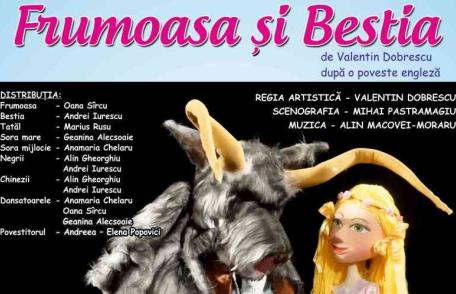 „Frumoasa şi Bestia” în această săptămână vă invităm la Teatrul „Vasilache” - FOTO