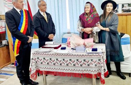 Ileana Țîrliman- ibăneșteanca cu mâini de aur, a obținut titlul onorific de Cetățean de Onoare al comunei Ibănești!