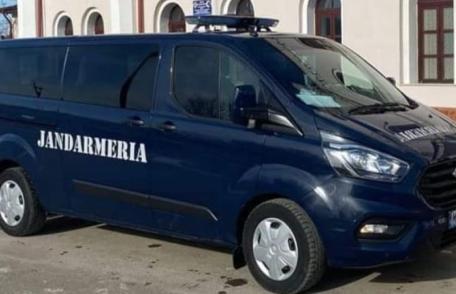 Bărbat urmărit național depistat de jandarmi pe o stradă din Botoșani