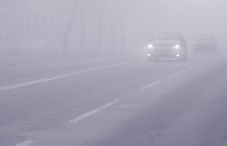 Codul galben de ceață a fost prelungit pentru județul Botoșani