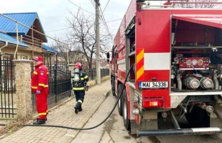 O gospodină care și-a lăsat mâncarea pe foc și a plecat de acasă și-a făcut bucătăria scrum