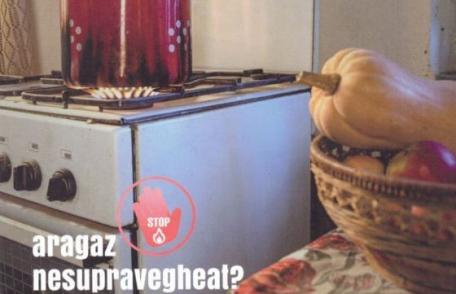 Sfaturile pompierilor pentru prevenirea incidentelor în bucătării