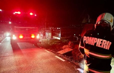 30 de kg de carne și o afumătoare distruse de un incendiu, din cauza focului lăsat nesupravegheat, la Stâncești