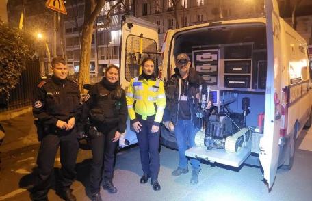 O polițistă din cadrul Biroului Rutier Botoșani se află în misiune internațională, în Franța - FOTO