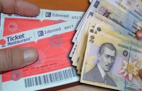 Se dau 880 de lei pe lună! Anunț pentru angajații care primesc tichete de masă