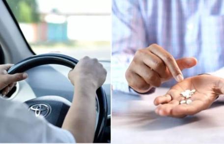 Medicamentele care te lasă fără permis de conducere!