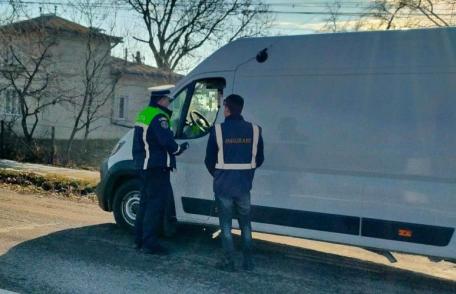 Acțiune a polițiștilor de Imigrări din Botoșani, împreună cu polițiști din cadrul Serviciului Rutier Botoșani