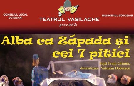 Cel mai îndrăgit spectacol - Albă ca Zăpada şi cei şapte pitici la Teatrul Vasilache