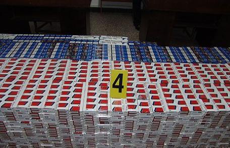 6800 tigarete cu timbru de acciză Republica Moldova descoperite la Sculeni