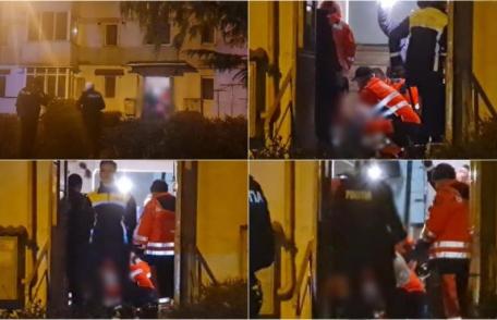 Femeie înjunghiată mortal de către soț în scara blocului în care locuia