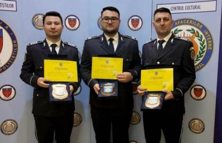 Cei trei polițiști care l-au găsit pe Aryan Mahmood au primit Placheta de onoare a Poliției Române