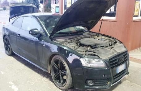 Audi în valoare de peste 73.000 lei furat din Italia, oprit la Stânca