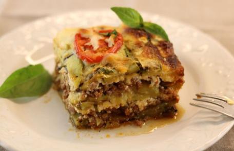 Lasagna cu dovlecei