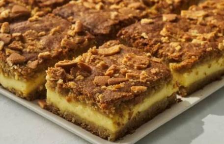 Prăjitură cu budincă de banane