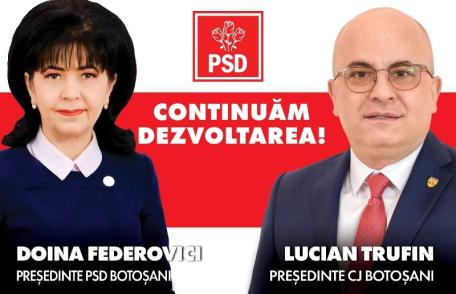 PSD Botoșani anunță o campanie pozitivă pentru alegerile europarlamentare și locale bazată pe proiecte și soluții concrete pentru fiecare comunitate l