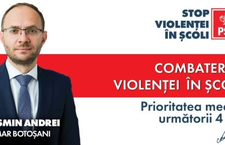 Cosmin Andrei: „Am multe proiecte de prezentat, combaterea violenței în școli este unul dintre ele!”
