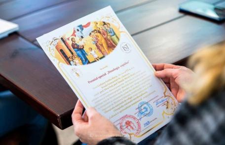 „Premiul al II-lea la Olimpiada județeană de religie pentru Școala Gimnazială nr. 1 Văculești