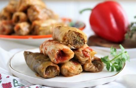 Sarmale cu ciuperci - de post