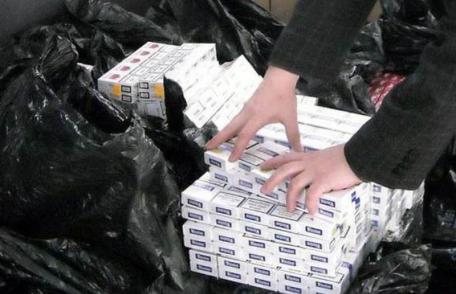 Amendă uriașă și țigarete confiscate în Piața Centrală