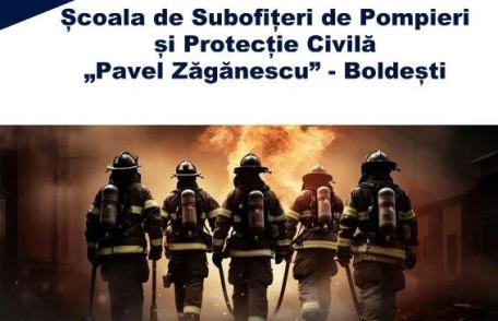 300 de locuri sunt puse la dispoziția tinerilor de Școala de Subofițeri Pompieri și Protecție Civilă „Pavel Zăgănescu” din Boldești