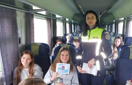 Acțiune a polițiștilor din cadrul Biroului Județean de Poliție Transporturi 