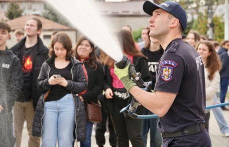 O nouă zi din „Săptămâna Verde” petrecută alături de pompieri - FOTO