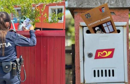 Prevenirea furturilor din locuinţe – tema zilei a patra din săptămâna prevenirii criminalităţii