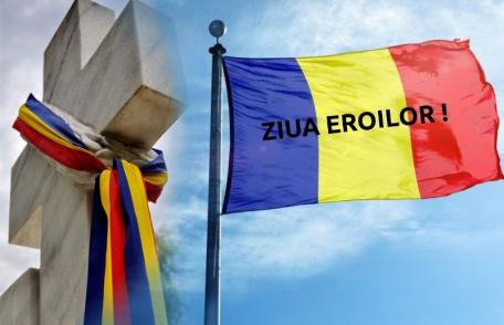 Manifestație organizată de Primăria Dorohoi la Mausoleul Eroilor cu ocazia Zilei Naționale a Eroilor