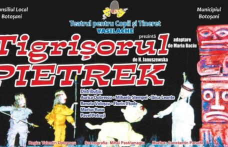 „Tigrişorul Pietrek” revine pe scena Teatrului „Vasilache”