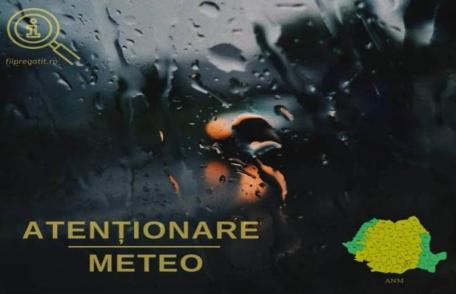 ATENȚIE! Județul Botoșani sub atenționare meteorologică de instabilitate atmosferică