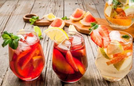 Sangria albă (cu vin alb)