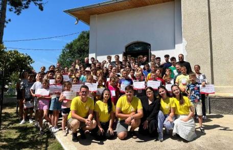 Peste 100 de copii prezenți la cea de a treia ediție a Taberei din Pridvorul Satului - FOTO