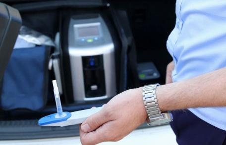 Permis reținut pentru suspiciune de conducere sub influența substanțelor pshioactive