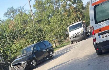 Accident rutier! Două autoturisme s-au ciocnit în orașul Darabani
