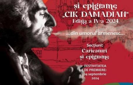 Muzeul Județean Botoșani găzduiește expoziția de caricatură „Cik Damadian”