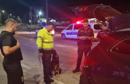 Acțiune cu efective mărite desfășurată de polițiști la Dorohoi